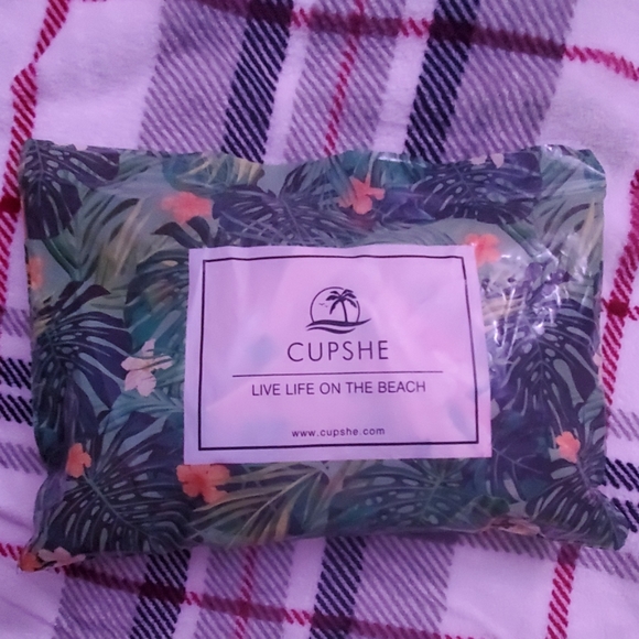 Cupshe Bikini L Highwaisted floral Bowfront Tie - Picture 4 of 4